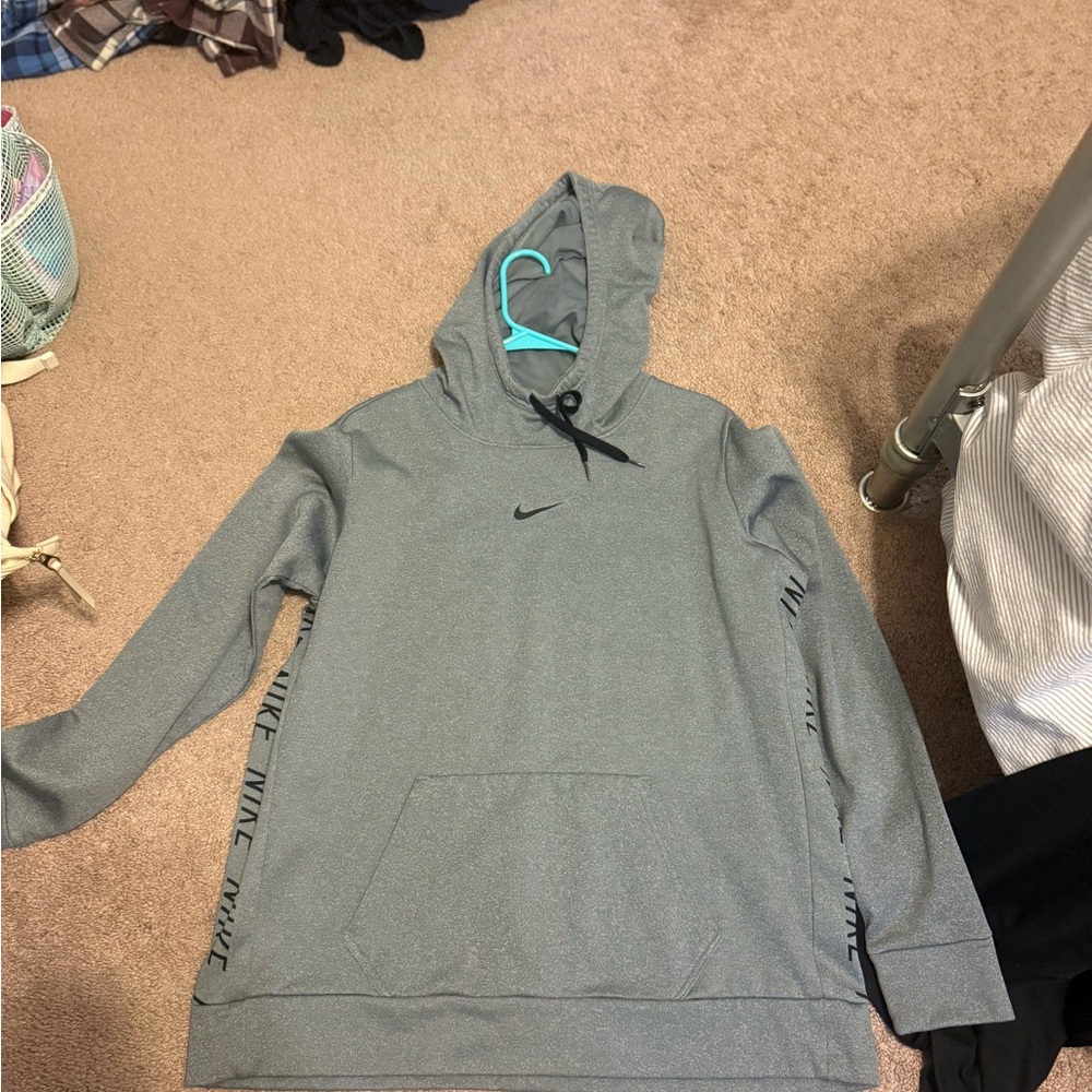 Nike Heather Gray Pullover Hoodie